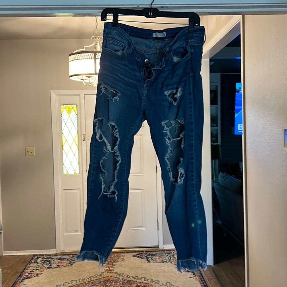 Holey jeans